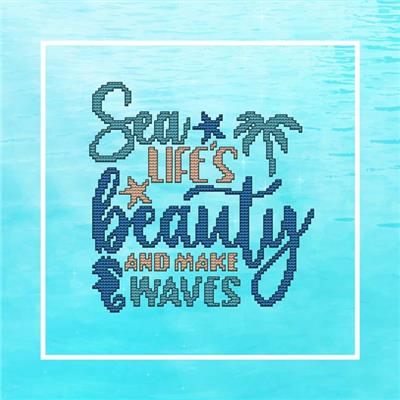 Beach Inspirational - Sea Life's Beauty and Make Waves